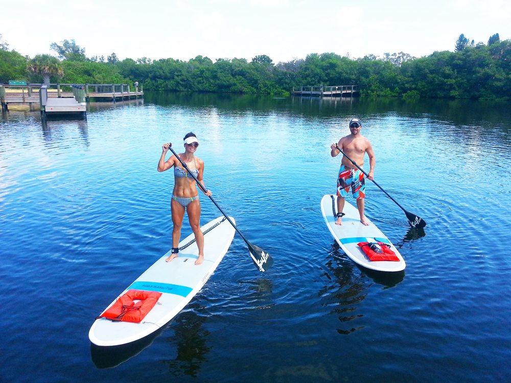 paddleboarding sup